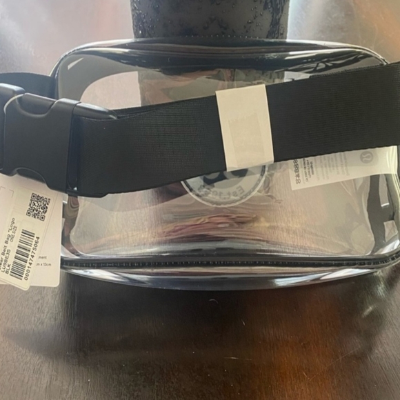 Lululemon Rare Clear Everywhere Belt Bag NWT logo stadium - Picture 3 of 7